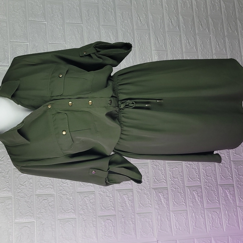 Bebop dress sage green size Medium